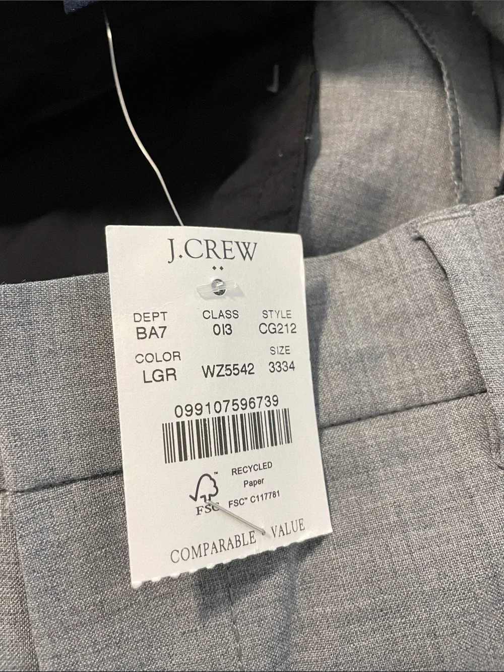 J. Crew crew men